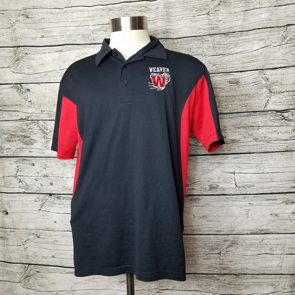 Sport Tek By Port Authority Weaver Wildcats Polo Shirt Size Large.Pit to pit a - Picture 1 of 7